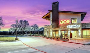 Ace Affordable Storage facility in Sherman, Texas.